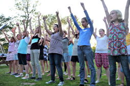 Foto von der Chorkursfahrt 2011
