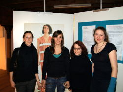 Foto von der Eröffnung der Ausstellung 'komm! Kunst!'