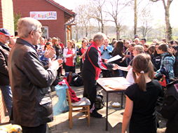 Foto von den Fußball-Kreismeisterschaften in Nortmoor 2010