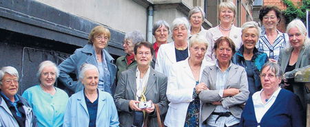 Foto der Goldenen Abiturientinnen des TGG 2010