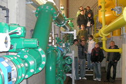 Foto von einer Exkursion zum Wasserwerk Heisfelde