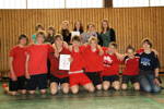Foto der erfolgreichen Mädchenmannschaft des TGG (WK IV)