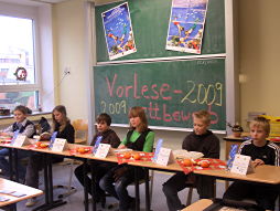 Foto vom Vorlesewettbewerb 2009 am TGG 