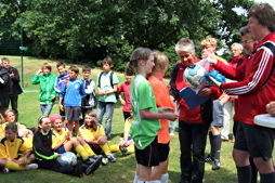 Foto vom Niedersachsenentscheid der Mädchen in Barsinghausen WK IV (2011)