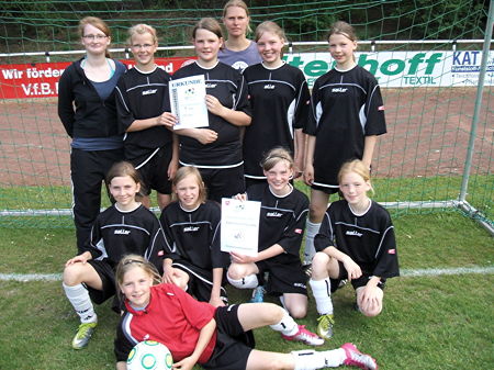 Foto der TGG-Mannschaft Wettkampfklasse IV