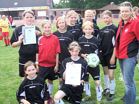 Foto der TGG-Mannschaft Wettkampfklasse IV
