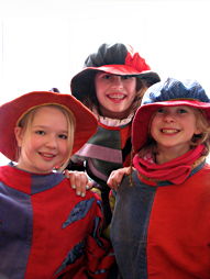 Foto von Teilnehmern der Geschichts-AG 2011/12