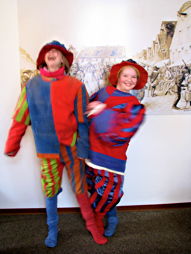 Foto von Teilnehmern der Geschichts-AG 2011/12