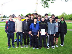 Foto der TGG-Jungen-Manschaft in WK II