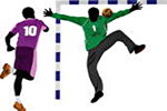 Handball-Grafik