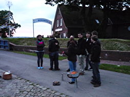 Foto von der Beobachtung des Venustransits 2012
