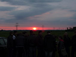 Foto von der Beobachtung des Venustransits 2012
