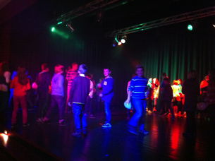 Foto von der Teenie-Disco am 30.11.2012