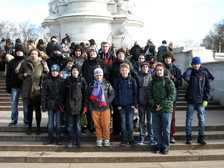 Foto der Teilnehmer beim Bromley-Austausch 2013