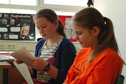 Foto vom Informationsnachmittag für Viertklässler und ihre Eltern 2013