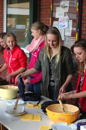 Foto vom Informationsnachmittag für Viertklässler und ihre Eltern 2013