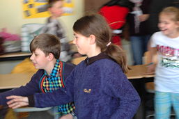 Foto vom Informationsnachmittag für Viertklässler und ihre Eltern 2013