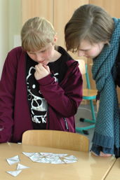 Foto vom Informationsnachmittag für Viertklässler und ihre Eltern 2013