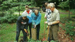 Foto vom Arbeitseinsatz