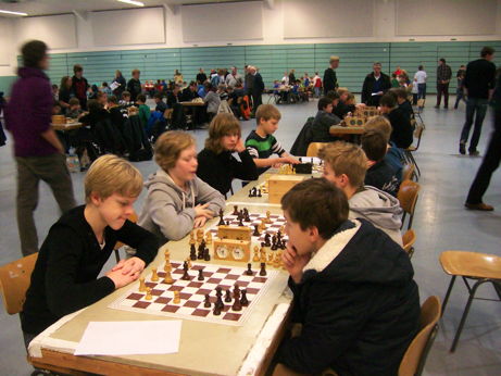 Foto vom Schachturnier in Emden 2013