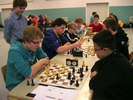 Foto vom Schachturnier in Emden 2013