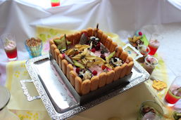 Foto vom Dessertbuffet am 09.05.2014