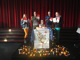 Foto vom Vorlesewettbewerb der 6. Klassen 2013