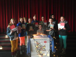 Foto vom Vorlesewettbewerb der 6. Klassen 2013