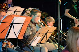 Foto vom Auftritt der Groove Gang bei der Benefizparty der Lions-Clubs 2014