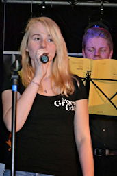 Foto vom Auftritt der Groove Gang bei der Benefizparty der Lions-Clubs 2014