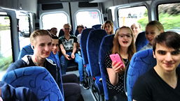 Foto von der Fahrt zum Bw-Musix Bigband-Wettbewerb in Heide vom 29. bis 31. Mai