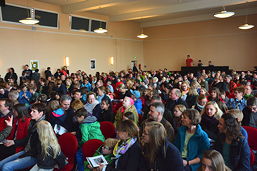 Foto vom Grundschul-Informationstag am 23.03.2015
