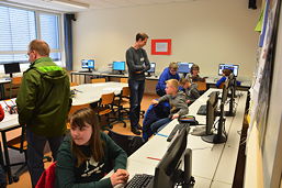 Foto vom Grundschul-Informationstag am 23.03.2015