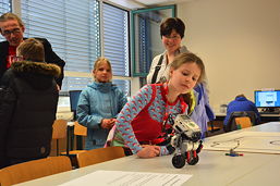 Foto vom Grundschul-Informationstag am 23.03.2015