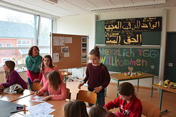 Foto vom Grundschul-Informationstag am 23.03.2015