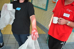 Foto vom Grundschul-Informationstag am 23.03.2015