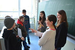 Foto vom Grundschul-Informationstag am 23.03.2015