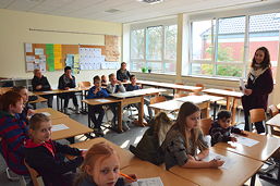 Foto vom Grundschul-Informationstag am 23.03.2015
