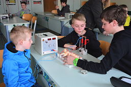 Foto vom Grundschul-Informationstag am 23.03.2015
