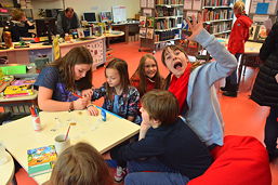 Foto vom Grundschul-Informationstag am 23.03.2015