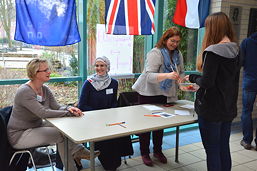 Foto vom Grundschul-Informationstag am 23.03.2015