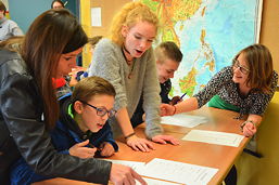 Foto vom Grundschul-Informationstag am 23.03.2015