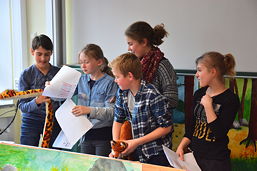 Foto vom Grundschul-Informationstag am 23.03.2015