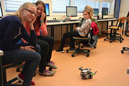 Foto von der Aktion 'Lass’ die Roboter tanzen!' (2015)