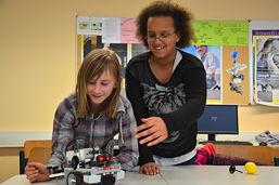 Foto von der Aktion 'Lass’ die Roboter tanzen!' (2015)