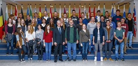 Gruppenbild mit Matthias Groote