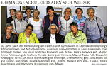 Foto vom Treffen der Goldenen Abiturientinnen des TGG (2015)