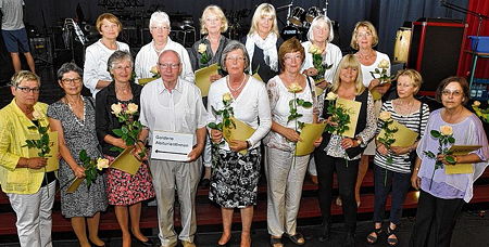 Foto der Goldenen Abiturienten des TGG (2015)
