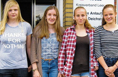 Foto der Schülerinnen