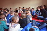 Foto vom Vorlesetag am TGG 2014